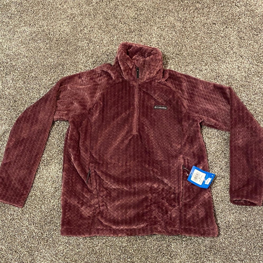 Columbia Quarter Zip Fleece Jacket